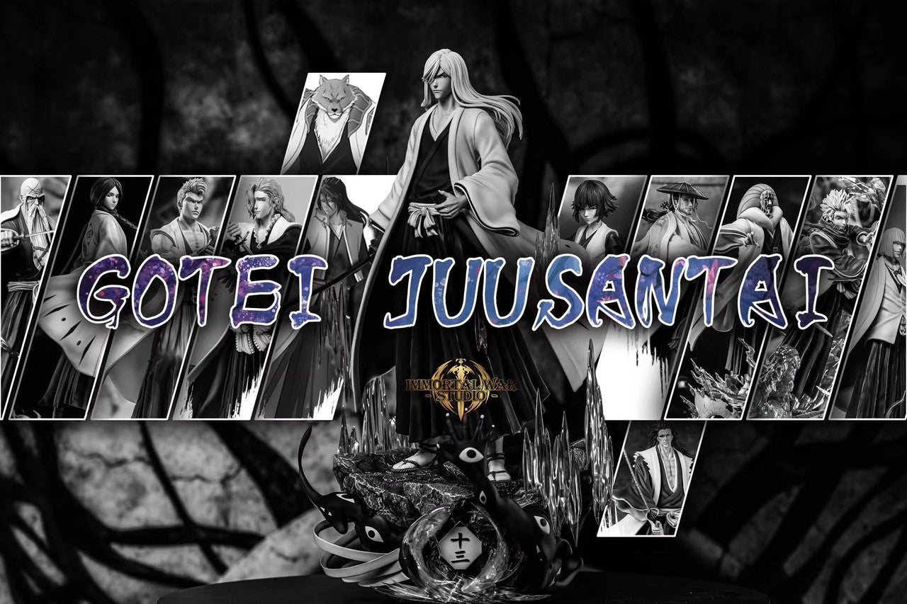 [Warehouse in Stock] I.W Studio - Statue - Bleach: Thousand-Year Blood War - Gotei 13 Series #11 Jūshirō Ukitake
