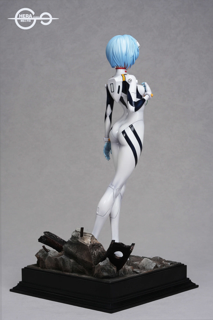 [Warehouse in stock] HeRa Studio - Statue - Neon Genesis Evangelion - Asuka ＆ Ayanami Rei