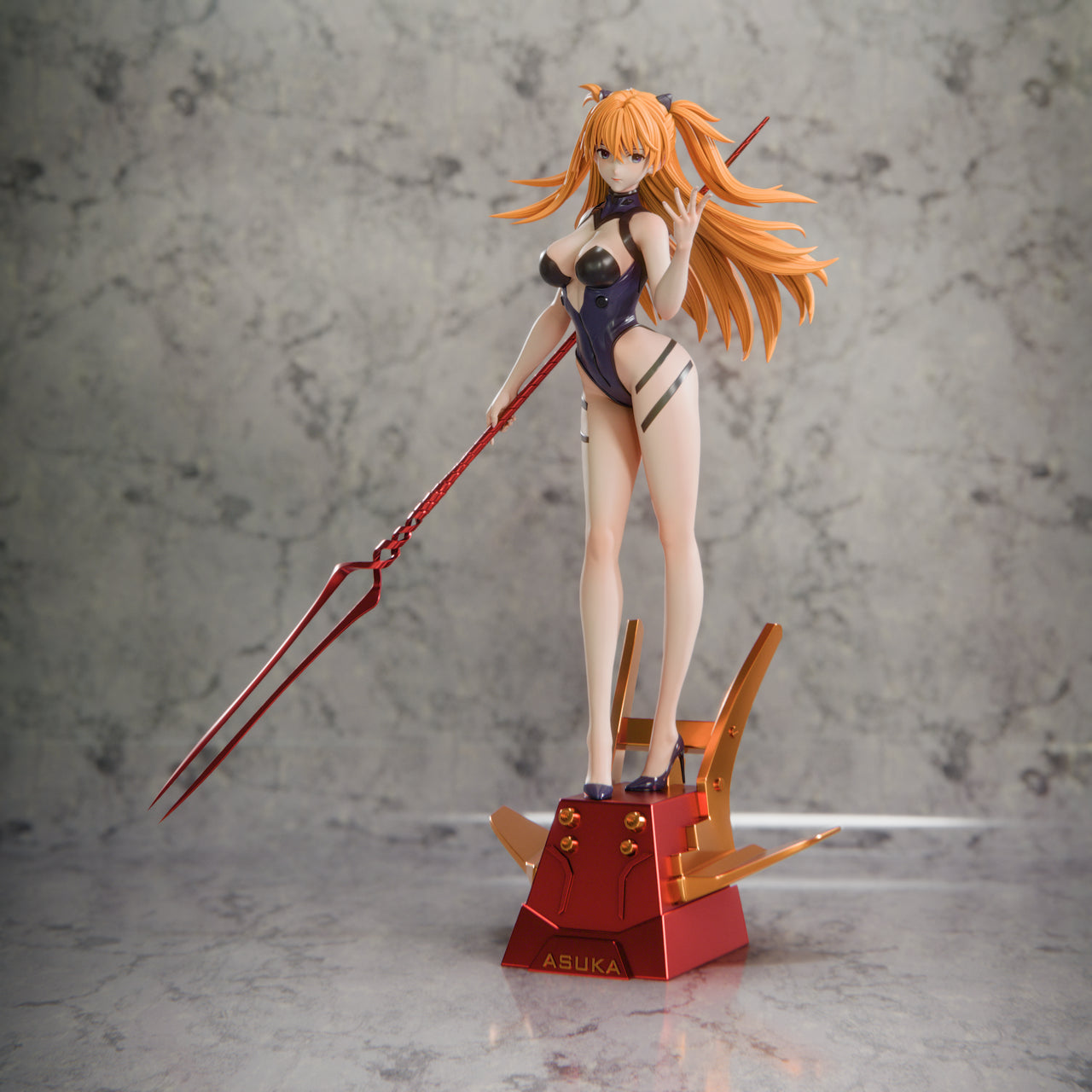 [Pre-Order] HS Studio - Statue - Neon Genesis Evangelion Female Character Statue Series #2 Asuka