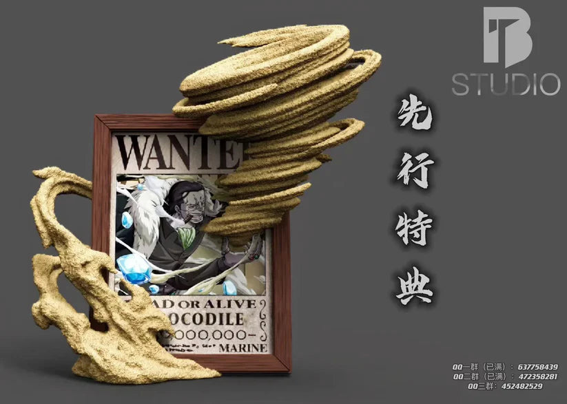 [Warehouse in Stock] BT Studio - Statue - One Piece - Seated Shichibukai #1 Sir Crocodile