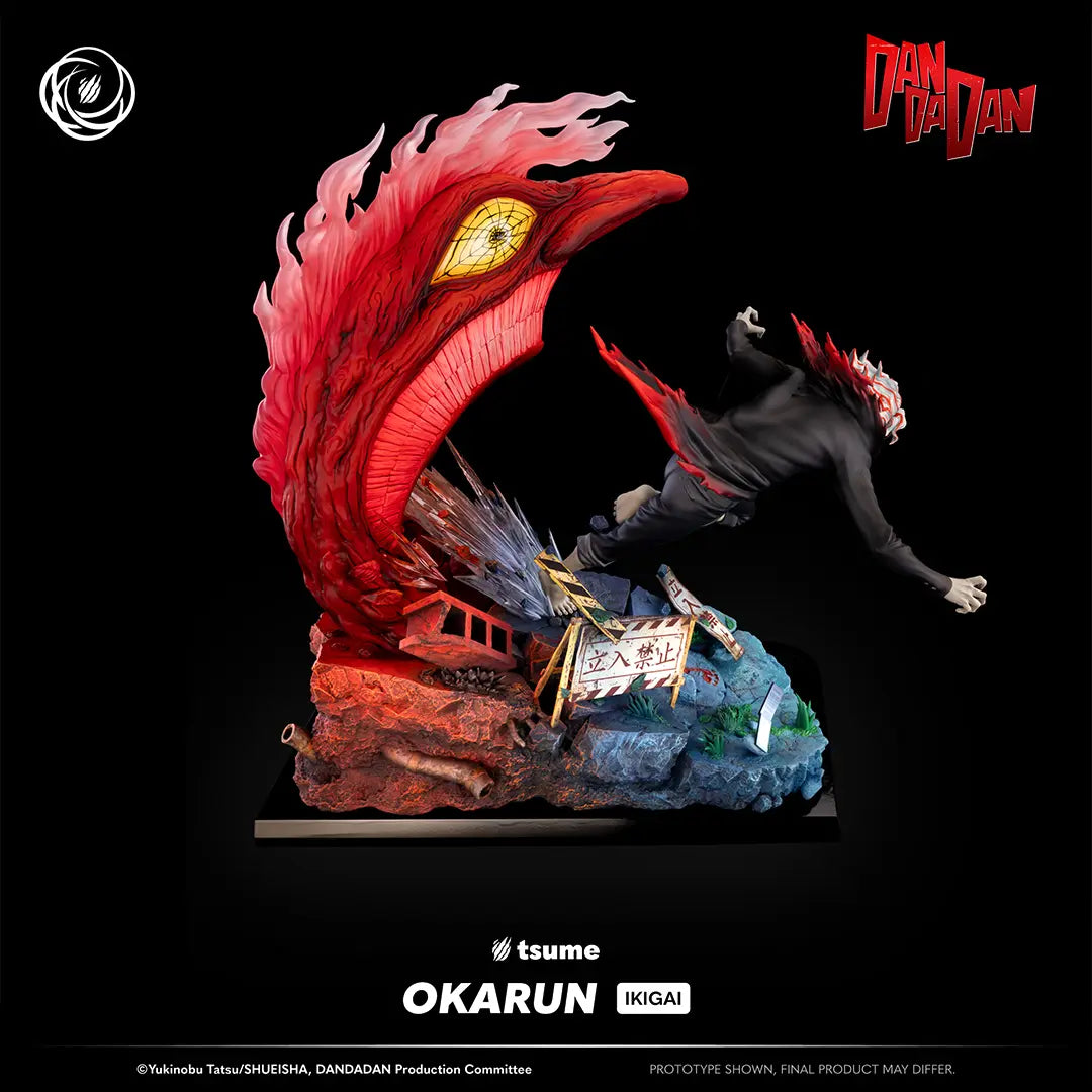 [Pre-Order] TSUME Studio - Statue - Dan da dan - Okarun Ikigai (Licensed)
