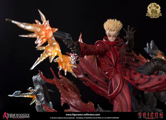 [Warehouse in Stock] Figurama Collectors - Statue - Trigun Vash the stampede 10th anniversary edition statue (Licensed)