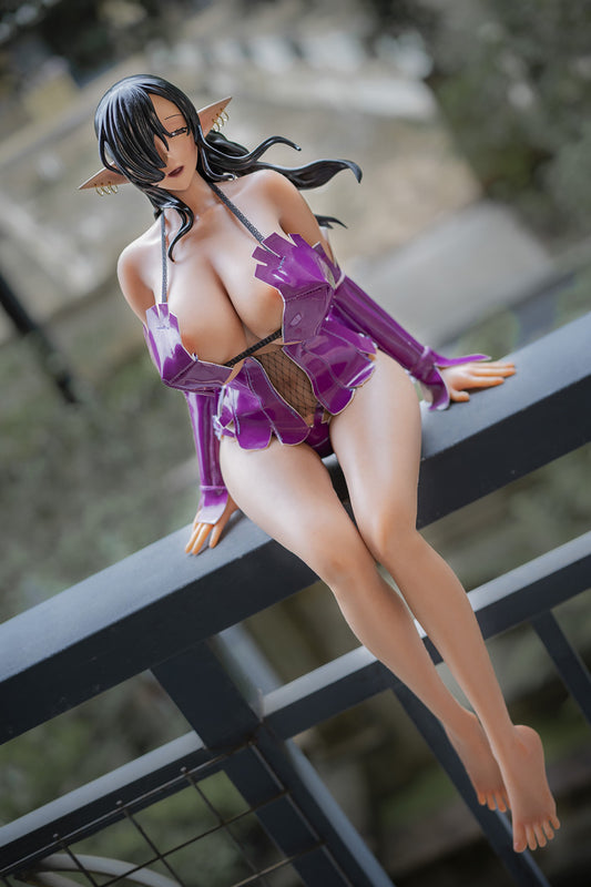 [Warehouse in Stock] Ling Yun Studio - Silicone Doll - 1/3 Scale Dark Elf Queen Olga Discordia