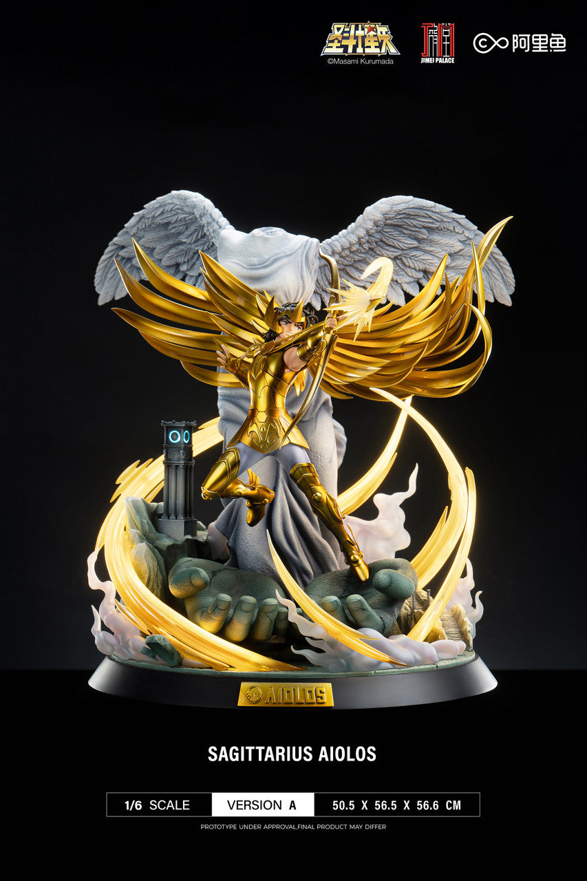[Pre-Order] JIMEI PALACE Studio - Statue - Saint Seiya: Twelve Gold Sagittarius Aeolus Statue (Licensed)