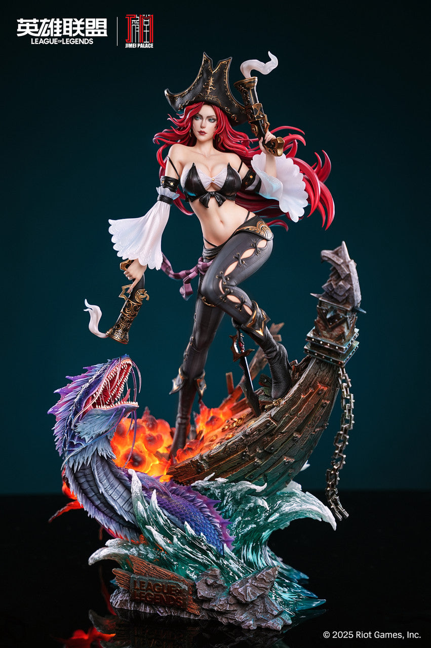 [Pre-Order Closed] JIMEI PALACE Studio - Statue - League of Legends Bounty Hunter Miss Fortune 1/6 Statue (Licensed)
