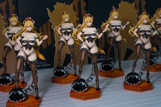 [Warehouse in Stock] Yumi Figure - Statue - Super Mario - Bowsette