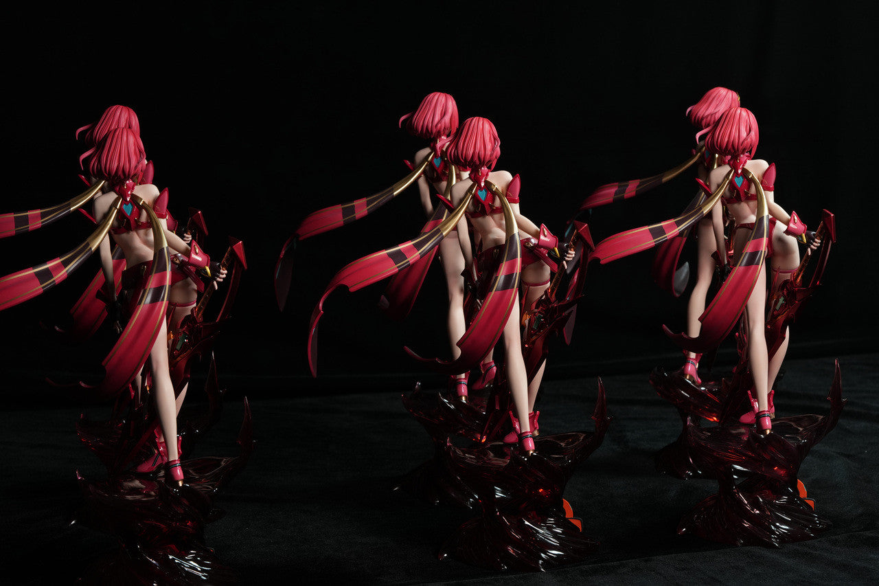 [Warehouse in Stock] Ni Ji Studio - Statue - Xenoblade Chronicles 2 - Female Character Statue Series #2 Pyra