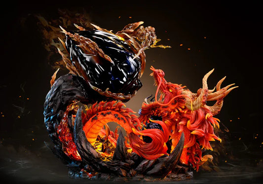 [Warehouse in Stock] Ventus Studio - Statue - One Piece Luffy vs Dragon kaido - Kaido(Fire Dragon) VS Luffy(Bajrang Gun)