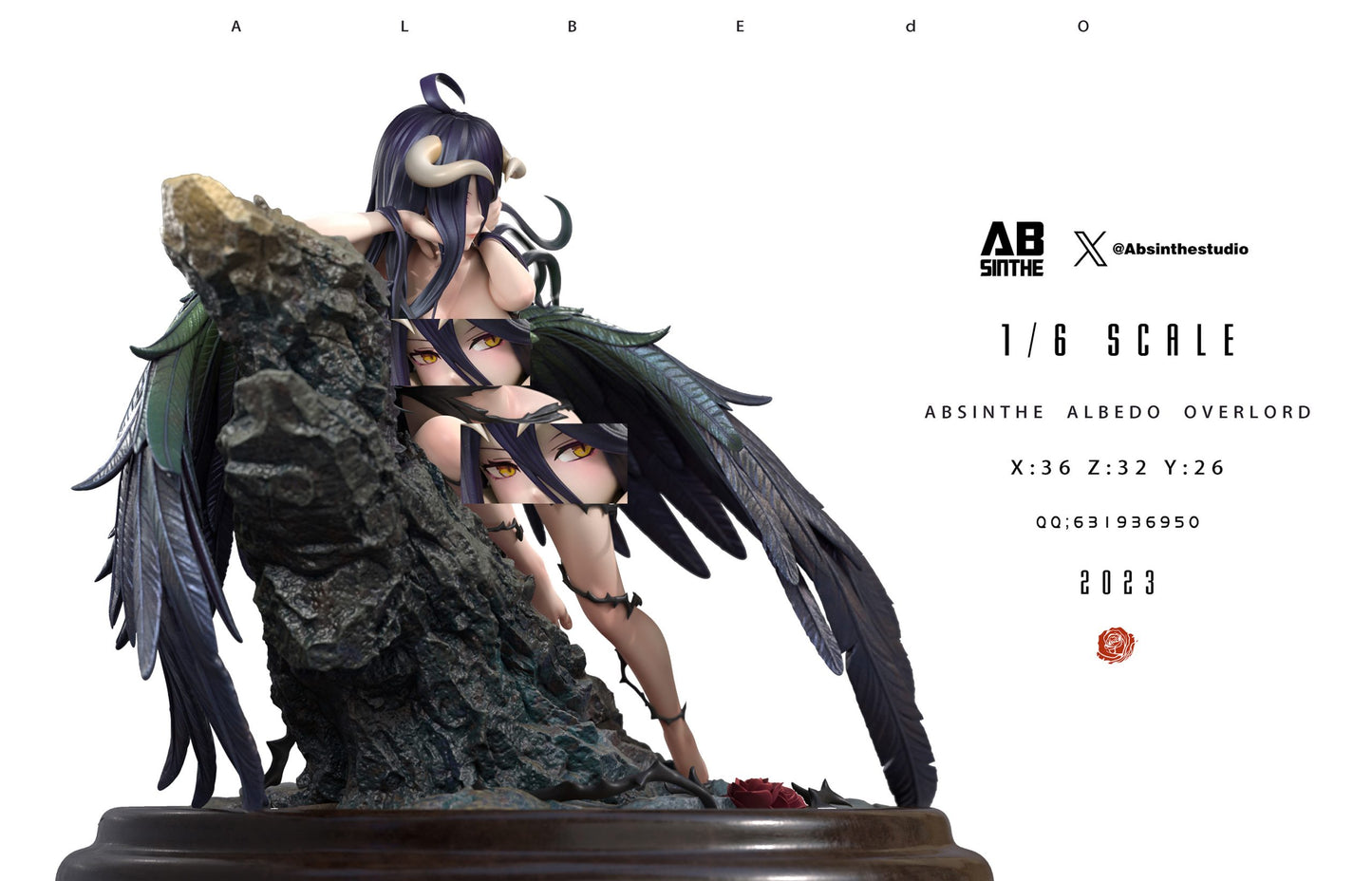 [Warehouse in Stock] ABsinthe Studio - Statue - Overlord - Albedo