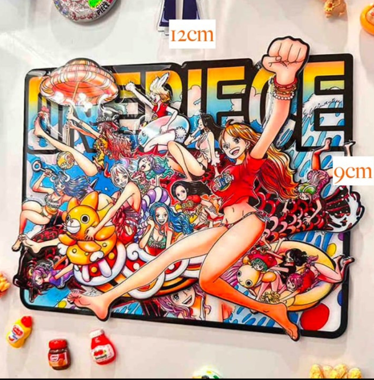 3D One Piece Fridge Magnet
