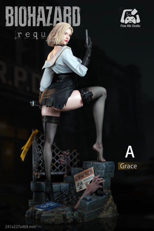 [Pre-Order] Fine Nib Studio - Statue - Grace Ashcroft X Sherry Birkin Resident Evil 9