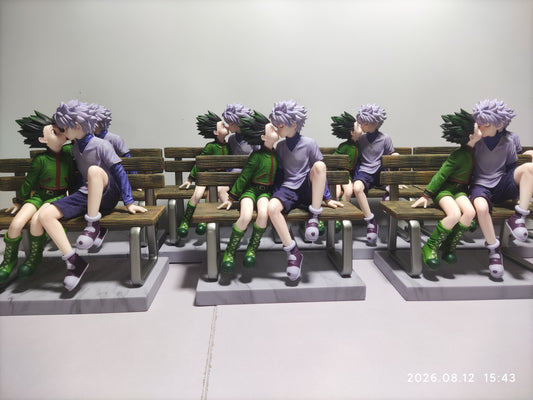 [Warehouse in Stock] YI Studio - Statue - Hunter x Hunter - Killua Zoldyck X Gon Freecss