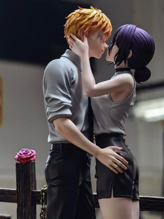 [Pre-Order Closed] Pink Studio - Statue - Denji X Reze Kiss of Fireworks Chainsaw Man