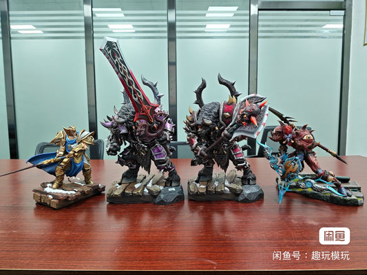[Warehouse in Stock] Laughing Skull Studio - Statue - World of Warcraft - FIELD MARSHAL VS WARLORD