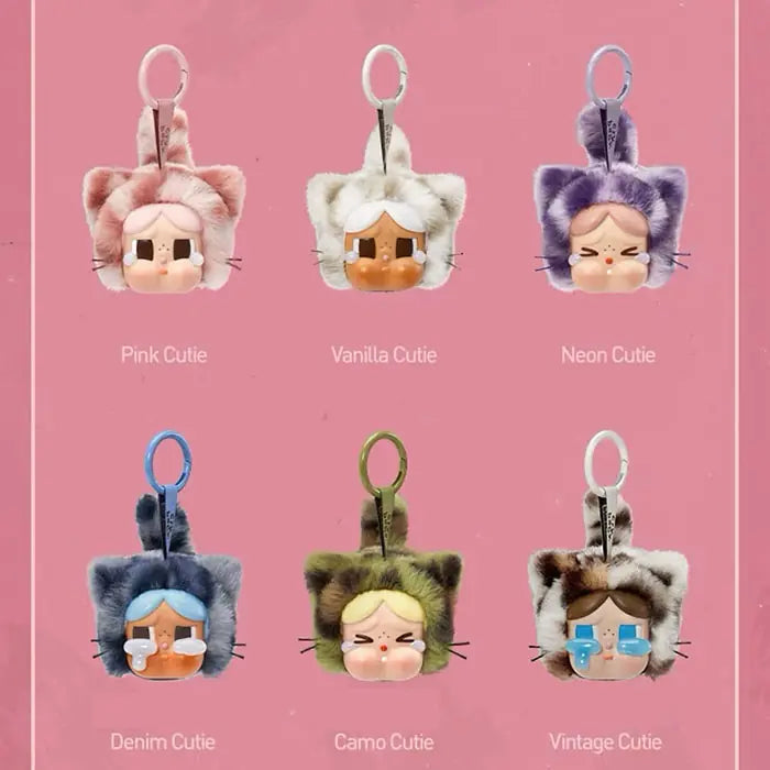 POPMART-CRYBABY Wild But Cutie Series Vinyl Plush Pendant Blind Box