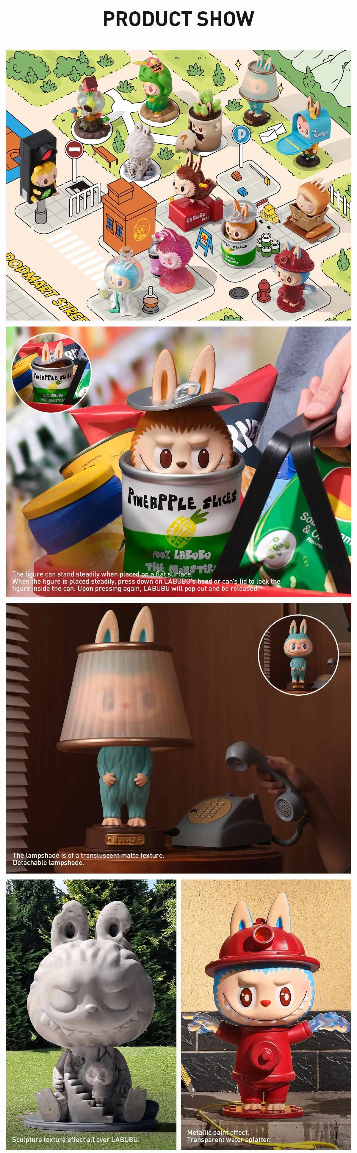 Labubu-THE MONSTERS -Almost Hidden Series Figures