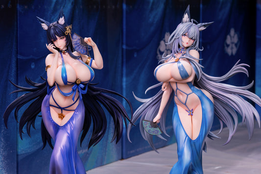 [Warehouse in Stock] AstralSpirit Studio - Statue - Fox Sisters Azur Lane