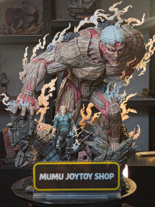 [Warehouse in Stock] Hertz Studio  - Statue - Attack on Titan - Reiner Braun The Armored Titan Attack on Titan