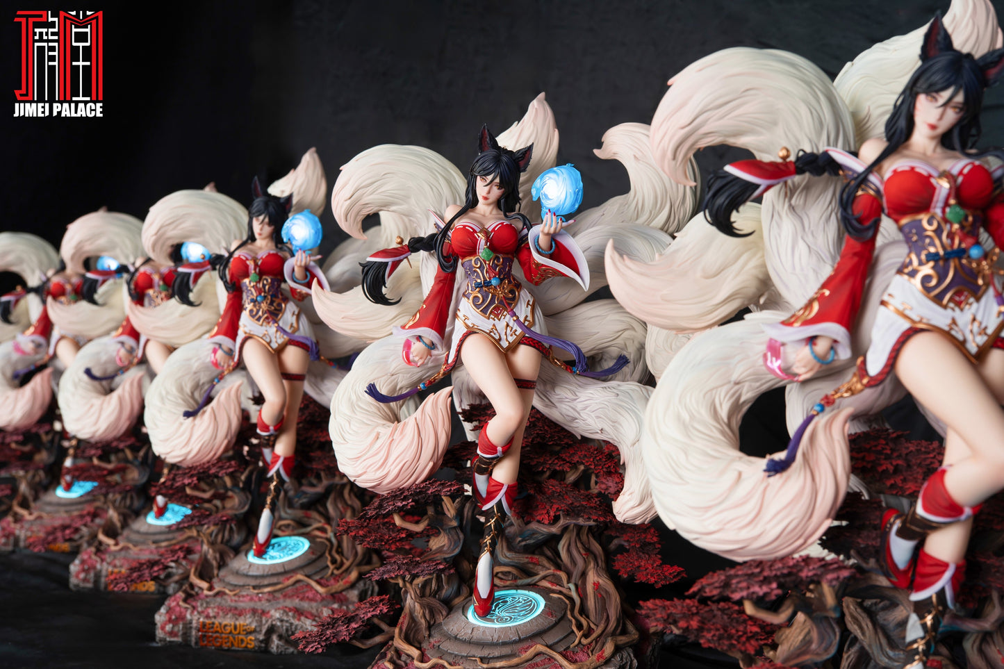 [Warehouse in Stock] Jimei Palace studio - Statue - League of Legend - Ahri (Licensed)