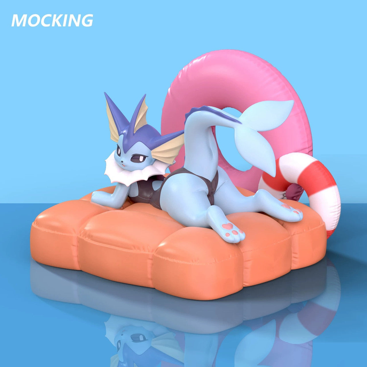 [Warehouse in Stock] Zhu Yi Wan Jia Studio - Statue - Pokémon - Vaporeon