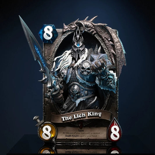 [Pre-Order Closed] HEX Collectibles & BLIZZARD ENTERTAINMENT - Statue - Hearthstone - The Lich King Art Statue (Licensed)