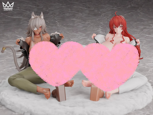 [Pre-Order] CROWN Studio - Statue - Mushoku Tensei: Jobless Reincarnation - Eris Boreas Greyrat & Ghislaine Dedoldiarat