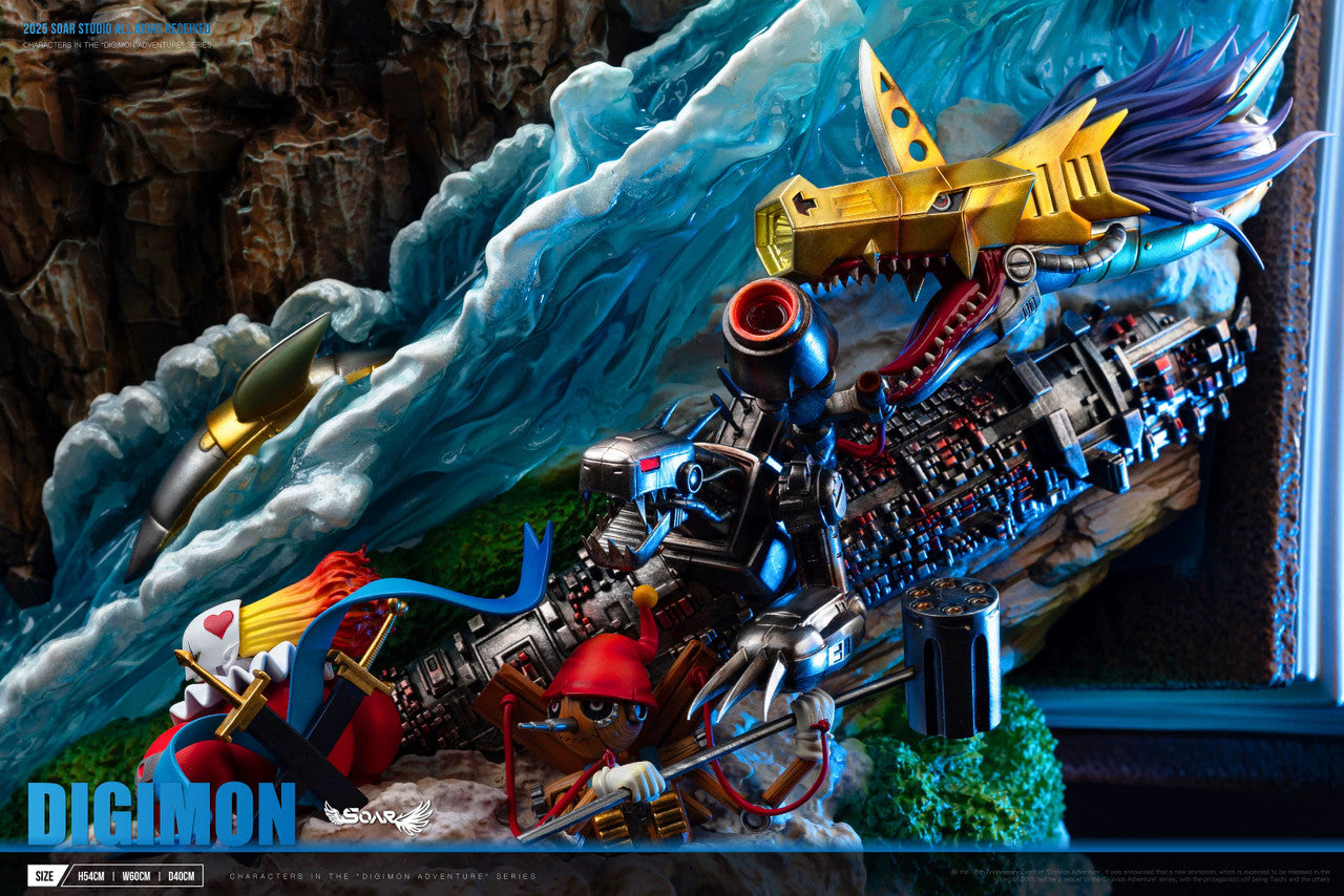 [Pre-Order] Soar Studio - Statue - Digimon - Digimon Adventure Chosen Children
