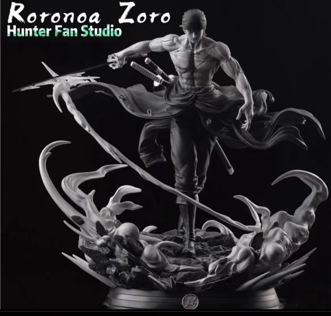 [Warehouse in Stock] Hunter fan Studio - Statue - One Piece - Roronoa Zoro