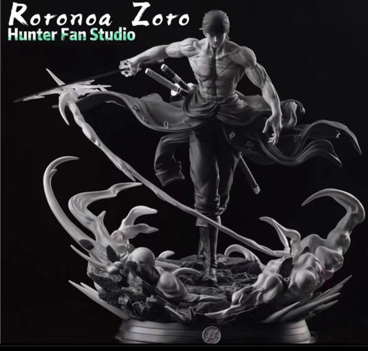 [Warehouse in Stock] Hunter fan Studio - Statue - One Piece - Roronoa Zoro