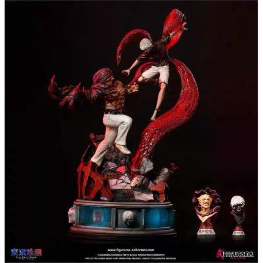 [Warehouse in Stock] Figurama Collectors - Statue - Tokyo Ghoul : Kaneki VS Yamori Elite Fandom Statue (Licensed)