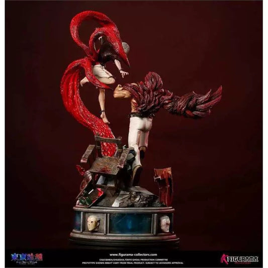 [Warehouse in Stock] Figurama Collectors - Statue - Tokyo Ghoul : Kaneki VS Yamori Elite Fandom Statue (Licensed)