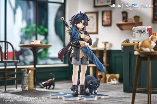 [Pre-Order] miHoYo X RIBOSE - PVC - Honkai: Star Rail Little Cat Series Blade Figure (Licensed)