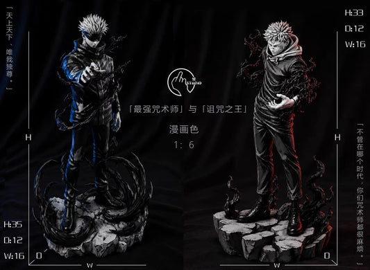 [Pre-Order] Shu Studio - Statue - Satoru Gojo X Ryomen Sukuna Manga Color Jujutsu Kaisen