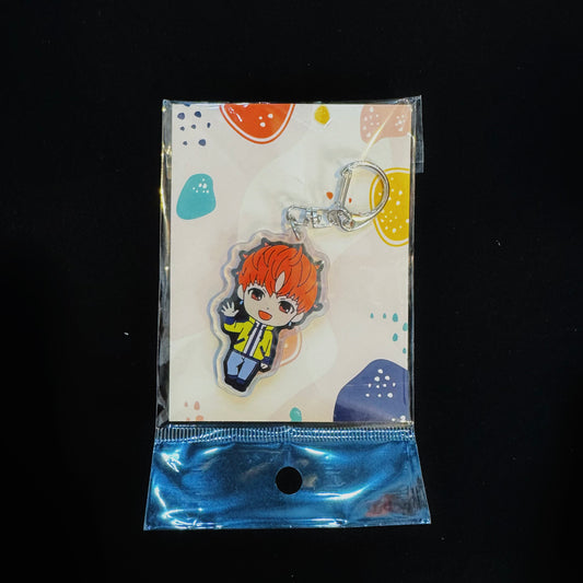 illustbyyui - Dan Da Dan - keychains - Jin Enjoji