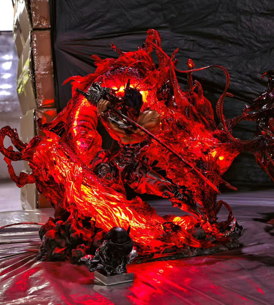 [Warehouse in Stock] Iron Curtain Studio - Statue - Overwatch - Blachwatch Genji