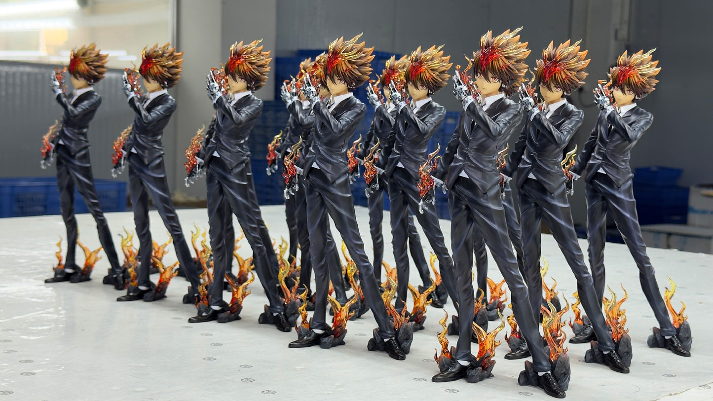 [Warehouse in Stock] Craftsman Studio - Statue - Katekyo Hitman Reborn - Future Arc The Tenth Vongola Boss Tsunayoshi Sawada