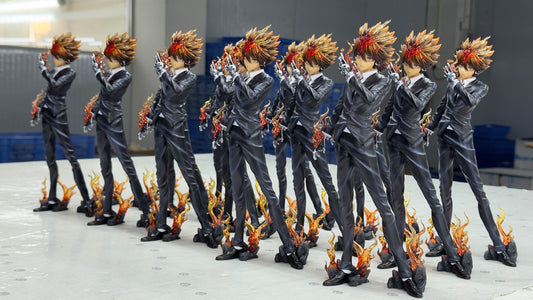[Warehouse in Stock] Craftsman Studio - Statue - Katekyo Hitman Reborn - Future Arc The Tenth Vongola Boss Tsunayoshi Sawada