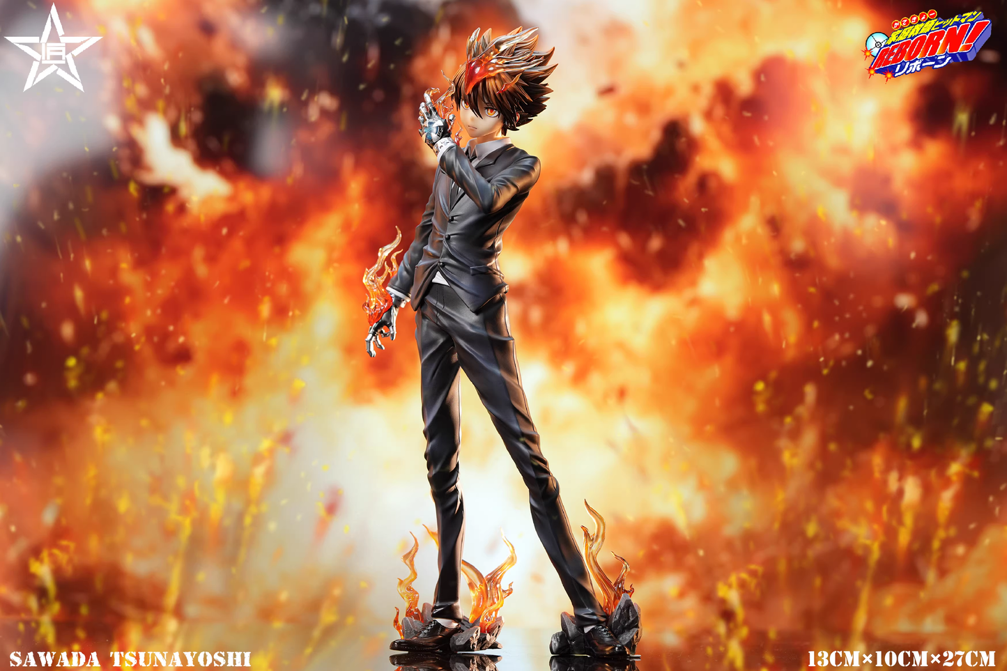 [Warehouse in Stock] Craftsman Studio - Statue - Katekyo Hitman Reborn - Future Arc The Tenth Vongola Boss Tsunayoshi Sawada