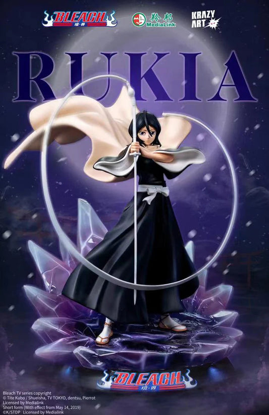 [Warehouse in Stock] Krazy Art Studio - Statue - Bleach - Kuchiki Rukia (Licensed)