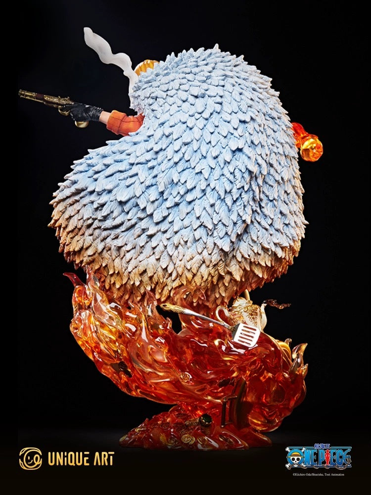 [Warehouse in Stock] UNiQUE ART Studio - Statue - One Piece - Sanji (Licensed)