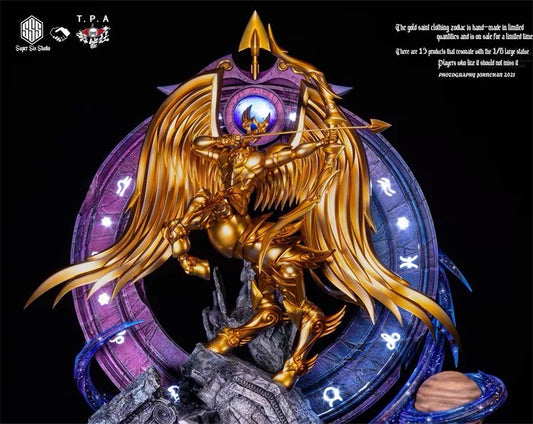 [Warehouse in Stock] Super Six X TPA Studio - Statue - Gold Saint Series Sagittarius