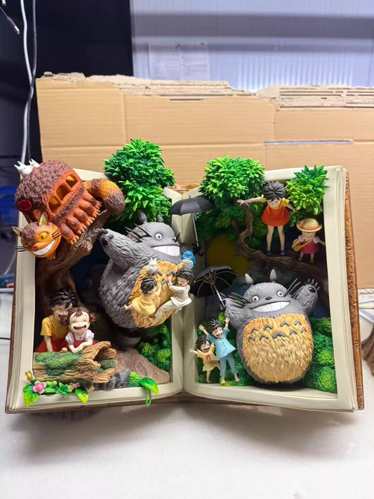 [Warehouse in Stock] WAWA Studio - Statue - Hayao Miyazaki Book Series #1 My Neighbor Totoro