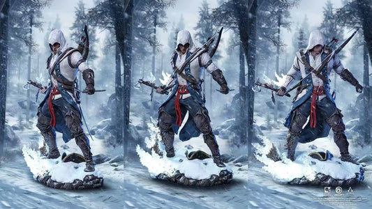 [Warehouse in Stock] Pure Arts Studio - Statue - Assassin’s Creed Animus Connor 1/8 Scale Statue (Licensed)