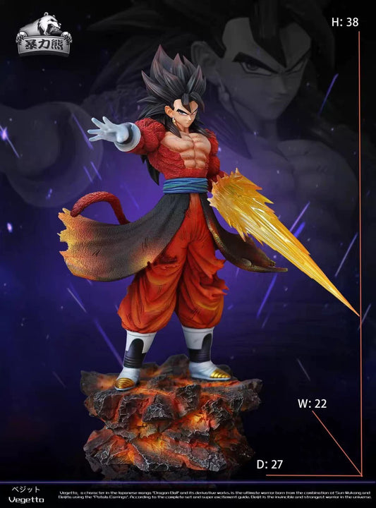 [Warehouse in Stock] Violent Bear Studio - Statue - Dragon Ball Super Saiyan 4 Vegetto