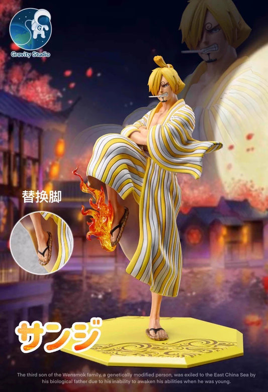 [Warehouse in Stock] Gravity Studio - Statue - One Piece Wano Country #2 Sanji