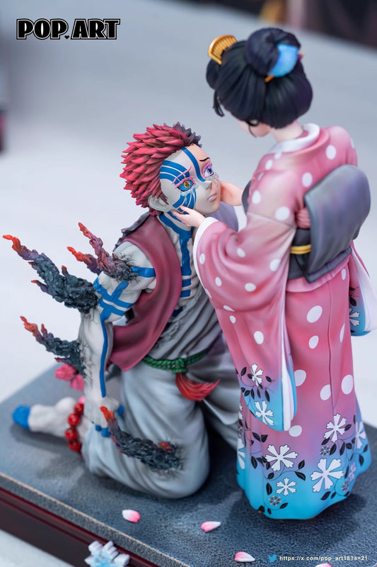 [Warehouse in Stock] POP.ART Studio - Statue - Demon Slayer Akaza & Koyuki