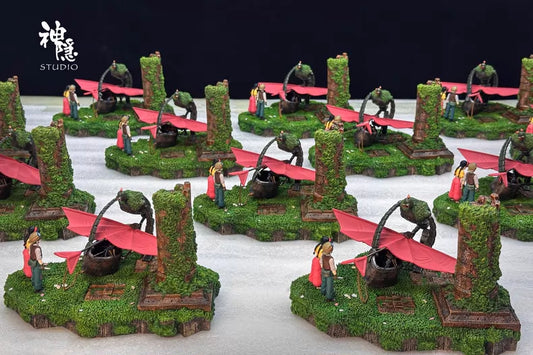 [Warehouse in Stock] Shen Yin Studio - Statue - Castle in the Sky - First encounter in the cloud