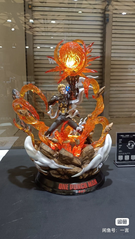 [Clearance] AzureSea Studio - Statue - Genos with LED One Punch Man (Licensed)