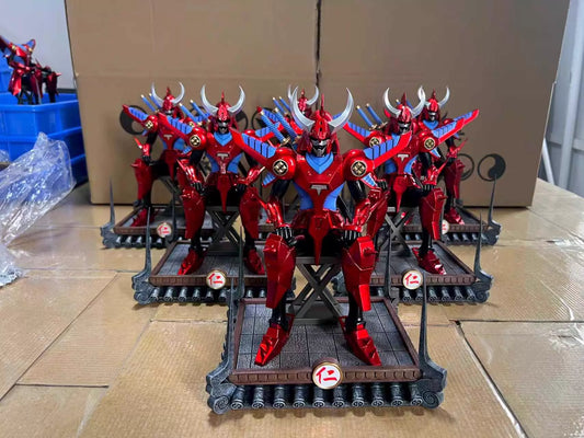 [Warehouse in Stock] BeiDou Studio - Statue - Ronin Warriors - Ryo Sanada & Hashiba Touma armor
