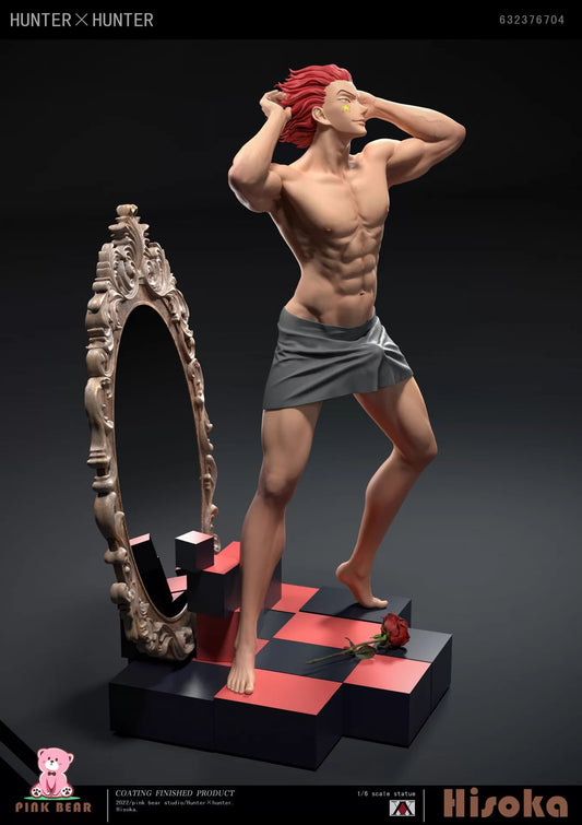 [Warehouse in Stock] Pink Bear Studio - Statue - Hunter x Hunter - Hisoka Morow